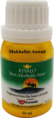 

Kivalo Mukhallat Aswad Fragrance Gold Series 50 ml Pure Attar Floral Attar(Oud (agarwood))