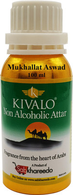 

Kivalo Mukhallat Aswad Fragrance Gold Series 100 ml Pure Attar Floral Attar(Oud (agarwood))