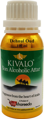 

Kivalo Dehnul Oud Fragrance Gold Series 100 ml Pure Attar Floral Attar(Oud (agarwood))