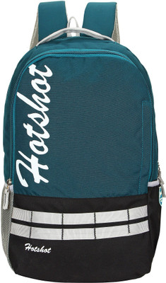 

Hot Shot Turquoise and Black Backpack 25 L Backpack(Multicolor)