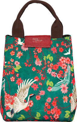 

India Circus Flight of Cranes Lunch Bag Lunch Bag(Multicolor, 8 inch)