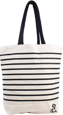 

MITRAVRIKSHA Ace-08 Multipurpose Bag(White, Black, 12 inch)