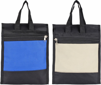 

Styles Creation Men's Combo Blue & Grey Lunch/ Tiffin/ Carry Leather Bag Lunch Bag(Black, Blue, Grey, 12 inch)