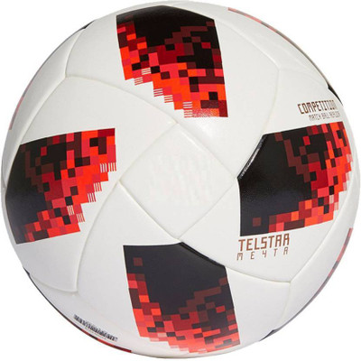 

RAHICO CLUB RED TELSTAR WORLD CUP 18 Football - Size: (Pack of 1, Multicolor