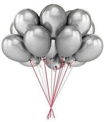 

Wanna Party Solid 58276 Balloon(Silver, Pack of 1)