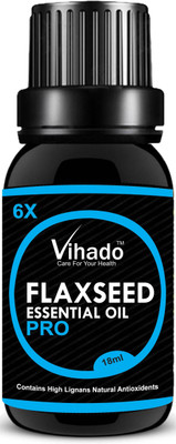 

VIHADO 6x PRO Flax seed Oil 100% Pure & Natural Essential Oil | Flaxseed Essential Oil | Flax seed Oil For Skin | Flaxseed Oil For Weight Loss | Cold Pressed Flax seed Oil |Organic Flaxseed Oil | Linseed Oil | Flaxseed Oil For Cooking | Lin seed oil - 18 