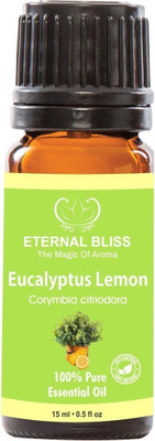 

Eternal Bliss Eucalyptus Lemon Essential Oil, 100% Pure, & Undiluted (15ML)(15 ml)