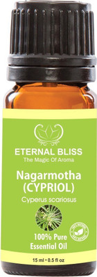 

Eternal Bliss Nagarmotha Essential Oil (CYPRIOL), 100% Pure, & Undiluted (15ML)(15 ml)