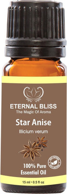 

Eternal Bliss Star Anise Essential Oil, 100% Pure, & Undiluted (15ML)(15 ml)