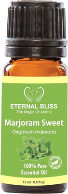 

Eternal Bliss Marjoram Essential Oil Sweet, 100% Pure, & Undiluted (15ML)(15 ml)