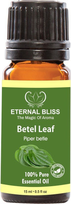 

Eternal Bliss Betel Leaf Essential Oil, 100% Pure, & Undiluted (15ML)(15 ml)