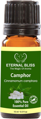 

Eternal Bliss Camphor Essential Oil, 100% Pure, & Undiluted (15ML)(15 ml)