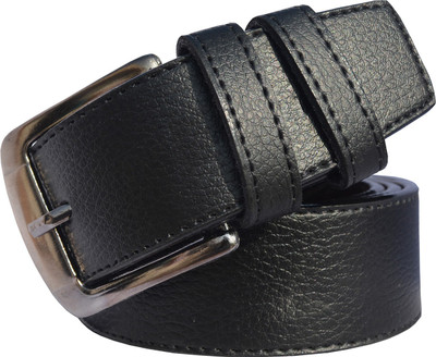 

Sun Shopping Men Formal Black Synthetic Belt