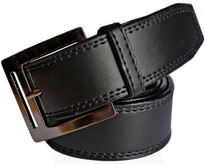 

Sun Shopping Men Formal Black Synthetic Belt