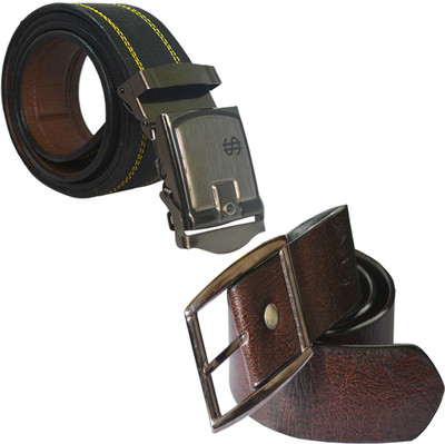 

LOOPA Men Formal Multicolor Synthetic Belt
