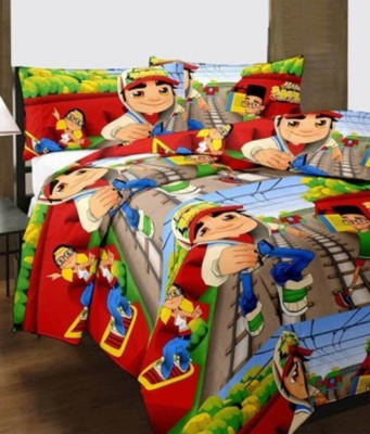 

Bhuvis Fashion Cartoon  AC Blanket(Poly Cotton, Multicolor