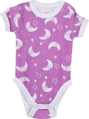 Morisons Baby Dreams Baby Girls Purple Bodysuit
