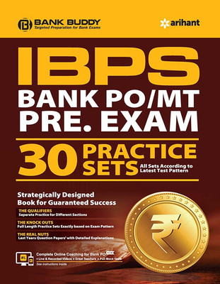 30 Practice Sets Ibps Bank Po/Mt Preliminary Examination 2018(English, Paperback, unknown)