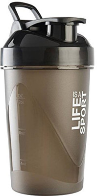 

LIFE IS A SPORT STRGLARE 500 ml Shaker(Pack of 1, Black)
