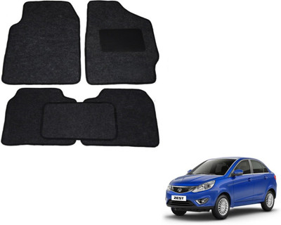 AUTYLE Fabric Standard Mat For  Tata Zest(Black)