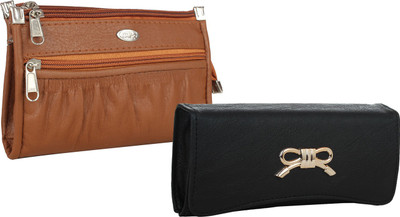 

Fillincart Casual, Formal, Party Brown, Black Clutch, Black;brown