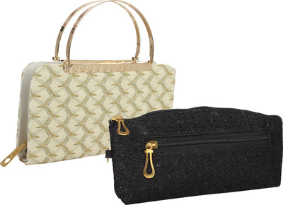 

Element Cart Casual, Formal, Party Multicolor Clutch