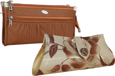 

Element Cart Casual, Formal, Party Multicolor Clutch