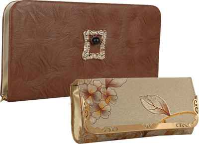 

Element Cart Casual, Formal, Party Multicolor Clutch