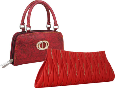 

Fillincart Casual, Formal, Party Red Clutch