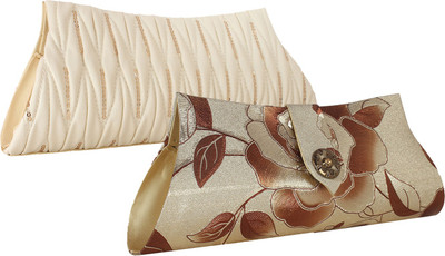 

Element Cart Casual, Formal, Party Multicolor Clutch