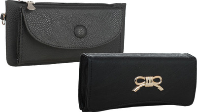 

Element Cart Casual, Formal, Party Black Clutch