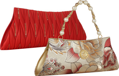 

Fillincart Casual, Formal, Party Multicolor Clutch