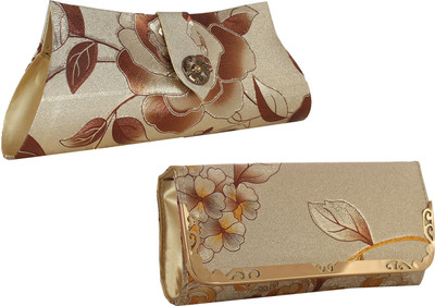 

Element Cart Casual, Formal, Party Multicolor Clutch