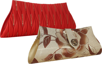 

Fillincart Casual, Formal, Party Multicolor Clutch