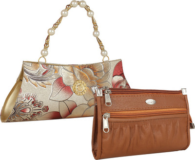 

Element Cart Casual, Formal, Party Multicolor Clutch
