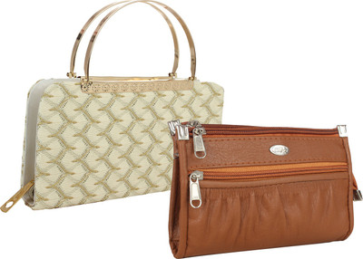 

Element Cart Casual, Formal, Party Multicolor Clutch