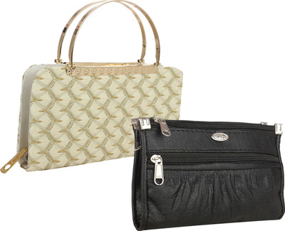 

Element Cart Casual, Formal, Party Multicolor Clutch