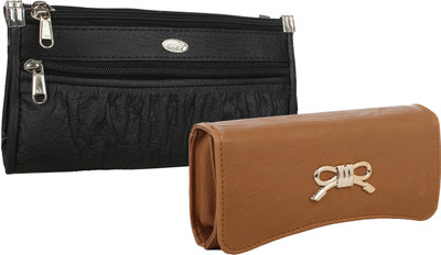 Fillincart Casual, Formal, Party Black, Brown Clutch