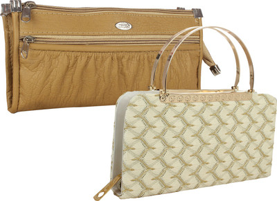 

Element Cart Casual, Formal, Party Multicolor Clutch