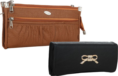 

Element Cart Casual, Formal, Party Brown, Black Clutch, Black;brown