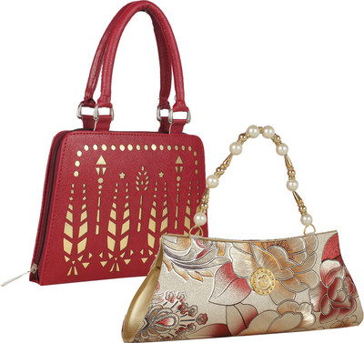 

Element Cart Casual, Formal, Party Multicolor Clutch
