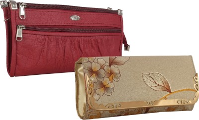 

Element Cart Casual, Formal, Party Multicolor Clutch