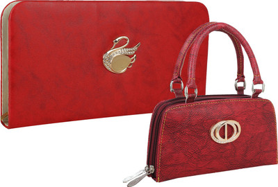 

Element Cart Casual, Formal, Party Red Clutch