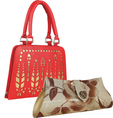

Element Cart Casual, Formal, Party Multicolor Clutch