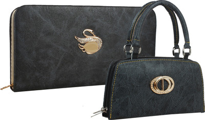 

Element Cart Casual, Formal, Party Black Clutch