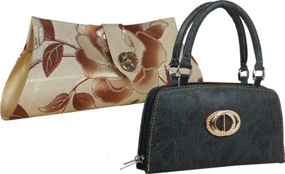 

Element Cart Casual, Formal, Party Multicolor Clutch