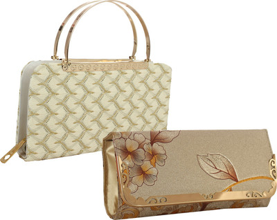 

Element Cart Casual, Formal, Party Multicolor Clutch