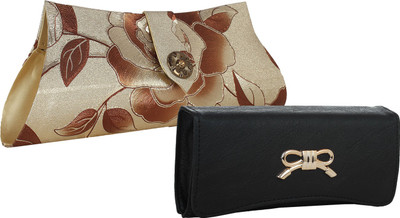 

Element Cart Casual, Formal, Party Multicolor Clutch