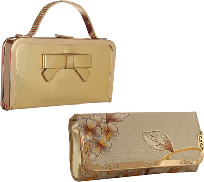 

Element Cart Casual, Formal, Party Multicolor Clutch