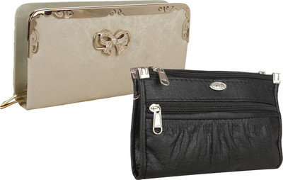 

Fillincart Casual, Formal, Party Black, Gold Clutch